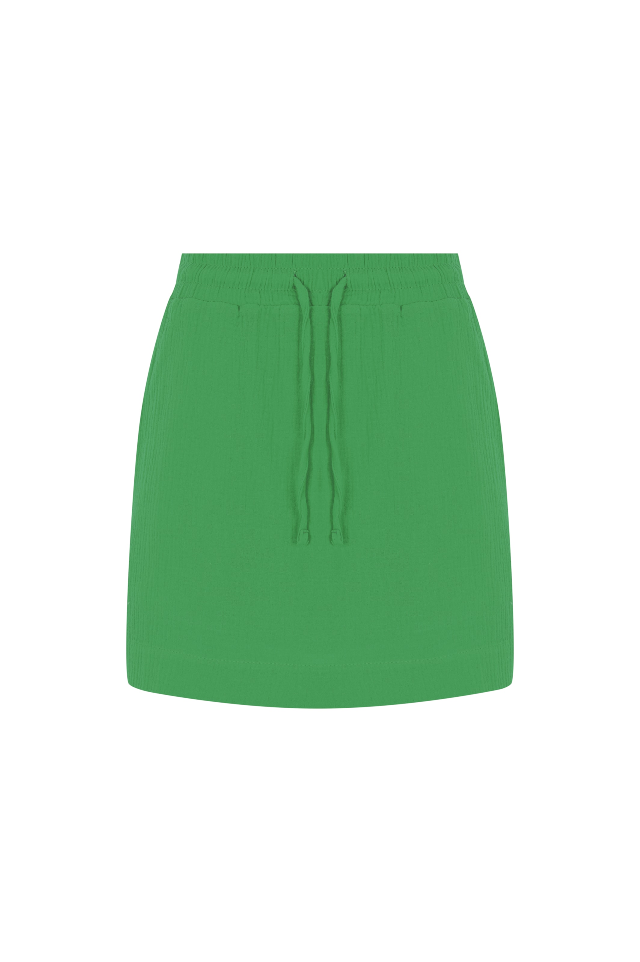 FRESHLIONS Minirock 'Sumi' in Grün: Vorderseite