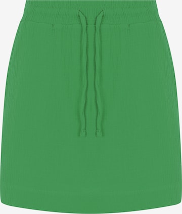 FRESHLIONS Minirock 'Sumi' in Grün: Vorderseite