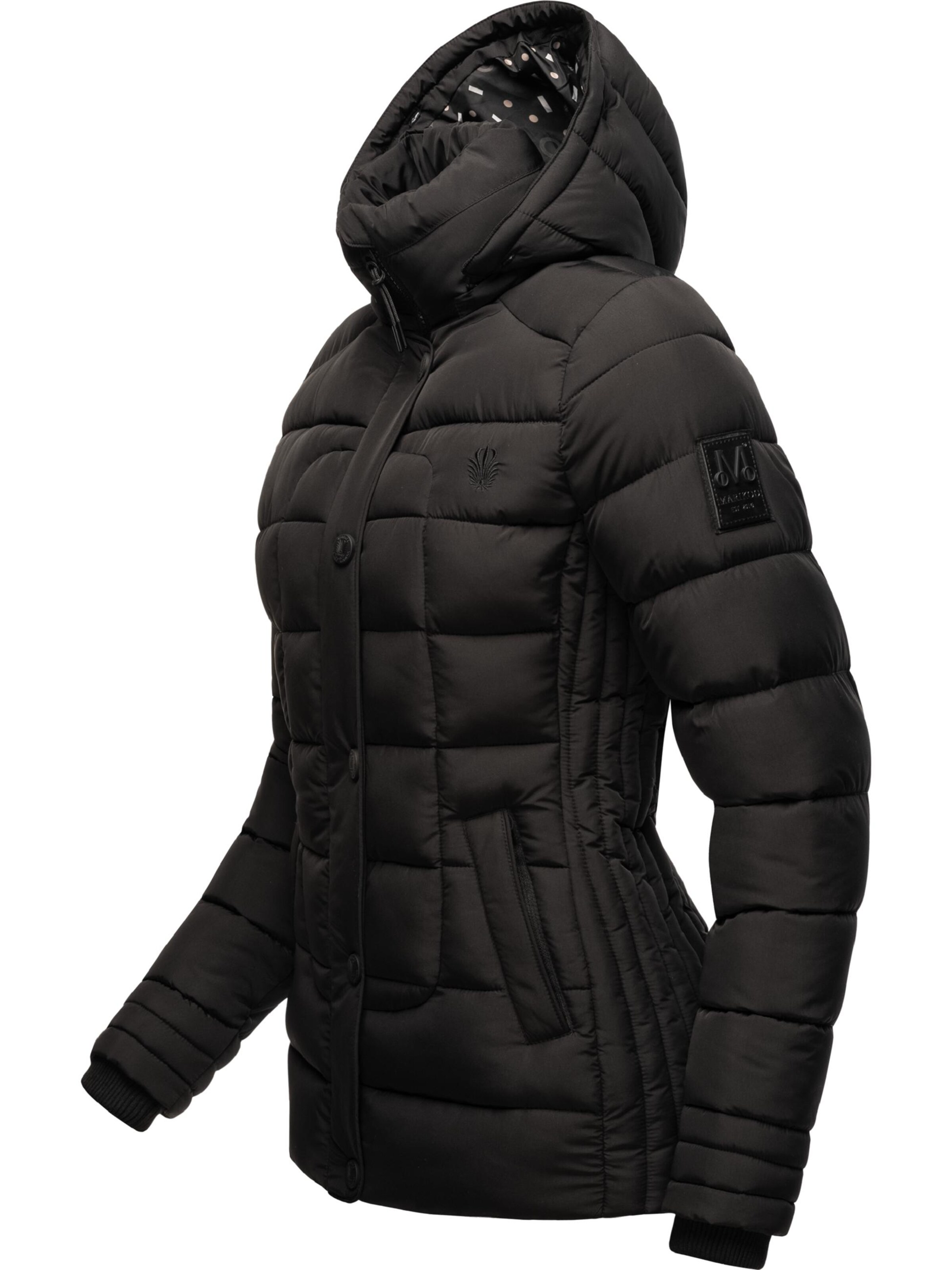 Veste d’hiver 'Qesraa' MARIKOO en noir