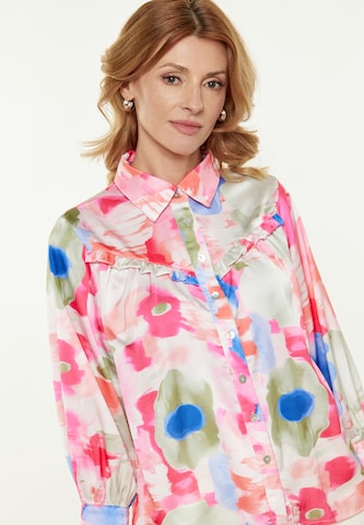 Usha Bluse in Mischfarben