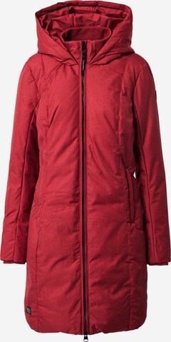 Ragwear Ανοιξιάτικο και φθινοπωρινό παλτό 'AMARRI' σε κόκκινο: μπροστά