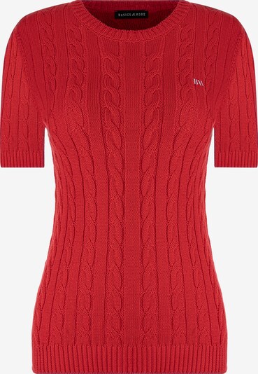 Basics and More Sweater ' Dana ' in Red, Item view