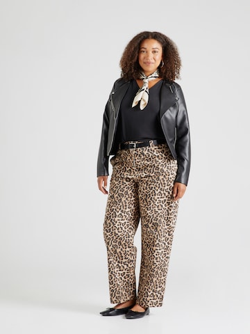 T-shirt 'CARFREE' ONLY Carmakoma en noir