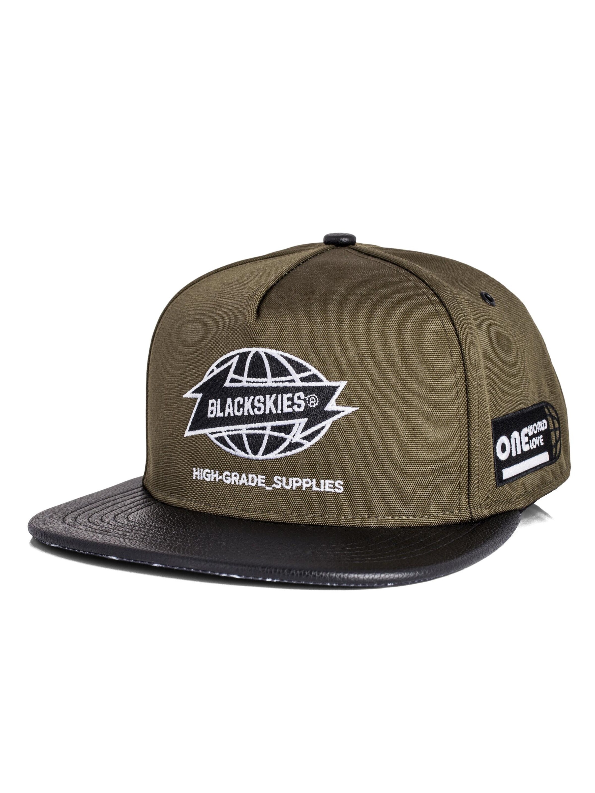 Blackskies Cap 'Savage Shield' in Green: front