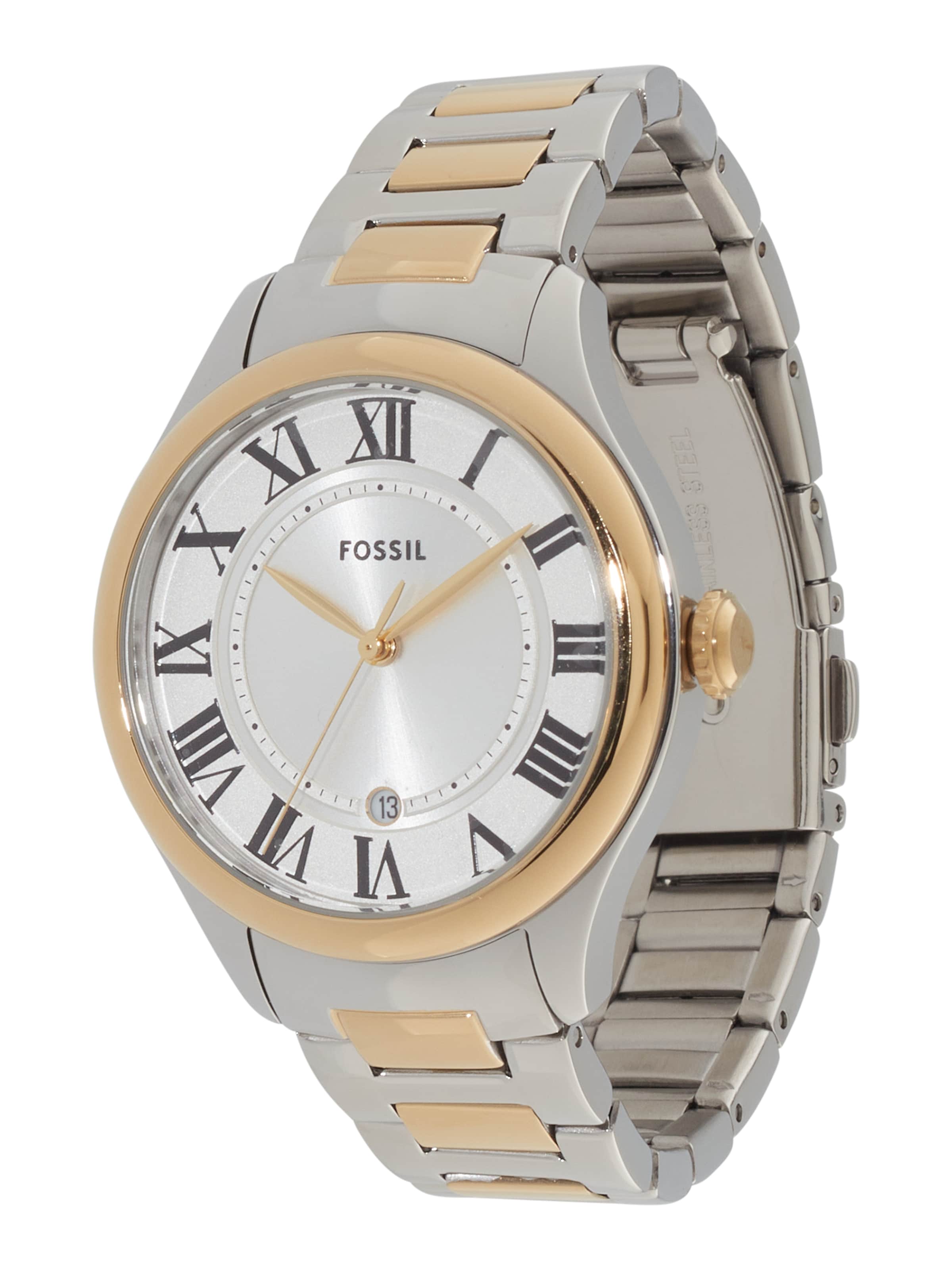 Ceas analogic 'Gilmore' de la FOSSIL pe argintiu: față