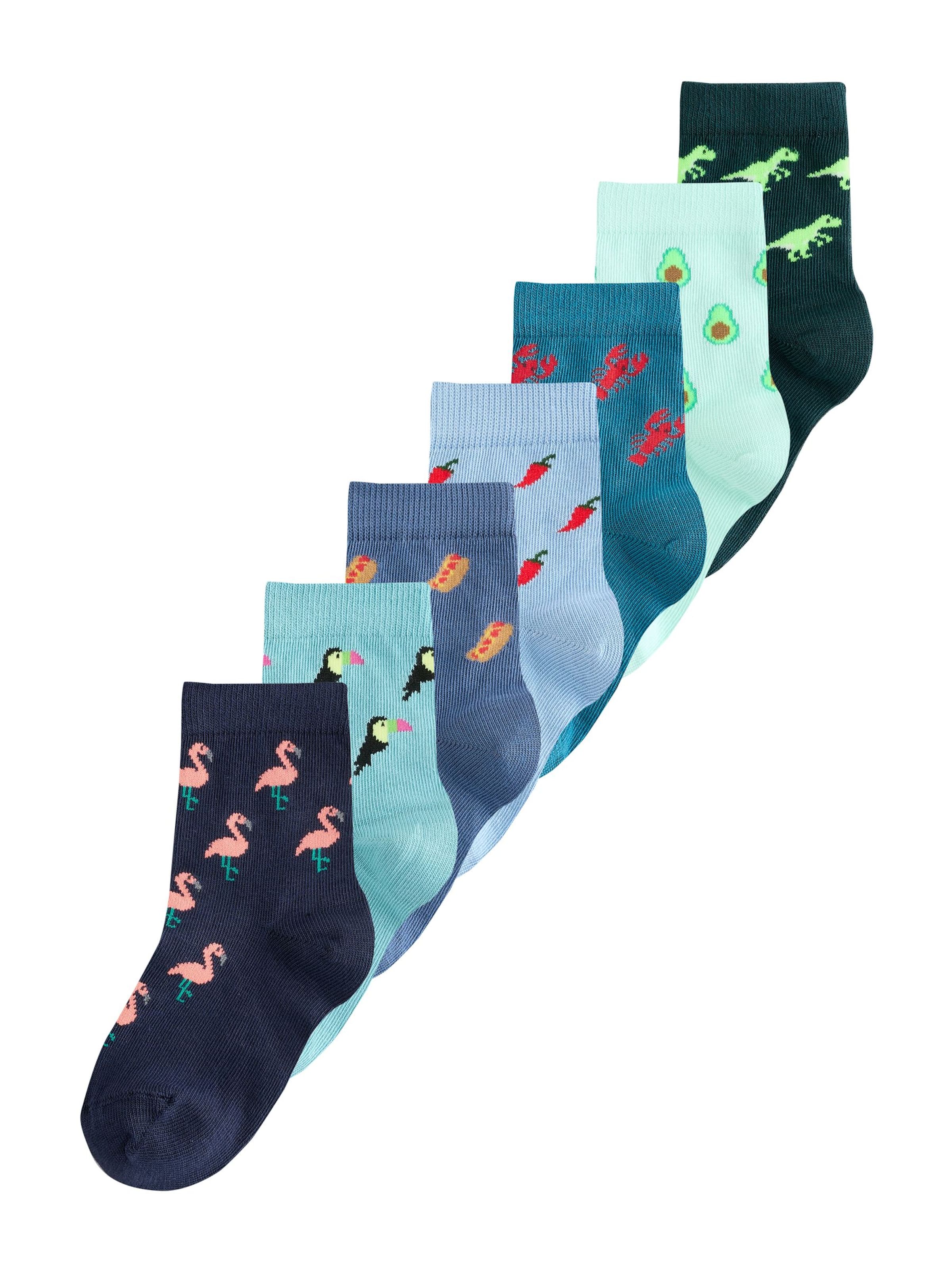 Chaussettes Next en bleu : devant