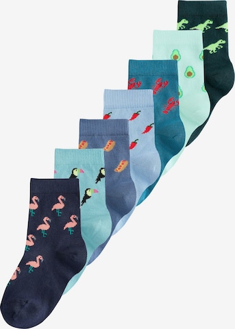 Chaussettes Next en bleu : devant