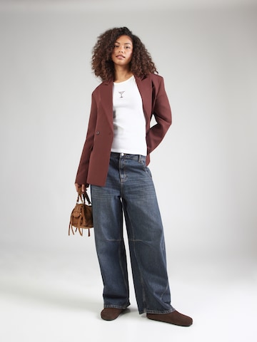 PIECES Top 'PCMAY' | bela barva