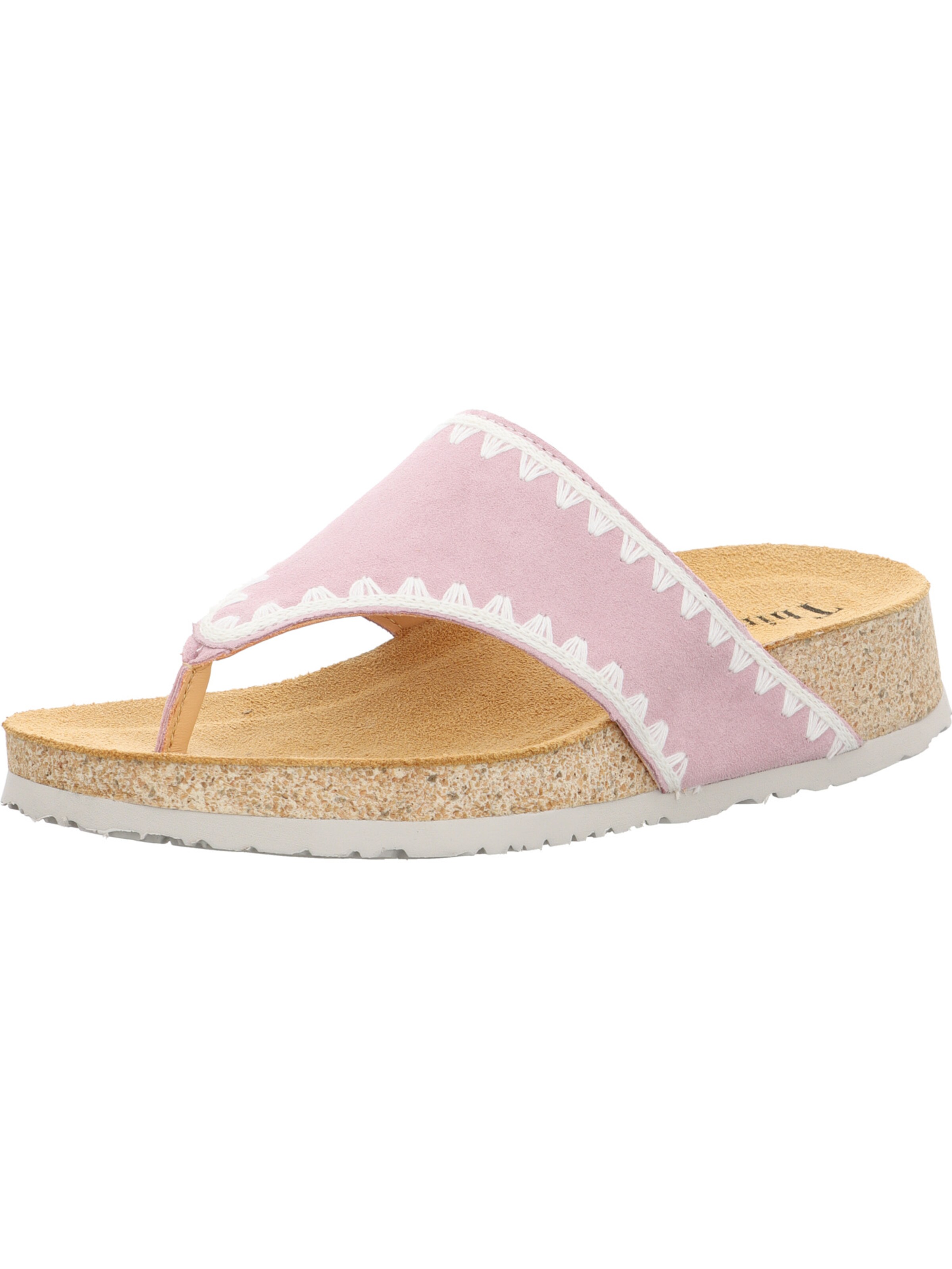 THINK! T-Bar Sandals 'Koak' in Pink: front