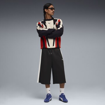 PUMA Loosefit Sportbroek in Zwart