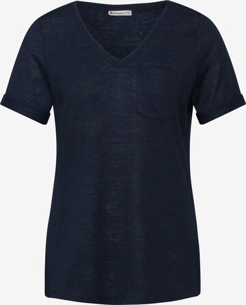 STREET ONE Shirt in Blue: front