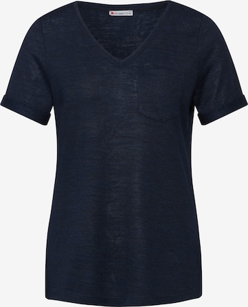 STREET ONE Shirt in Blau: predná strana