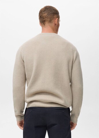 MANGO MAN Sweater 'Parky' in Beige
