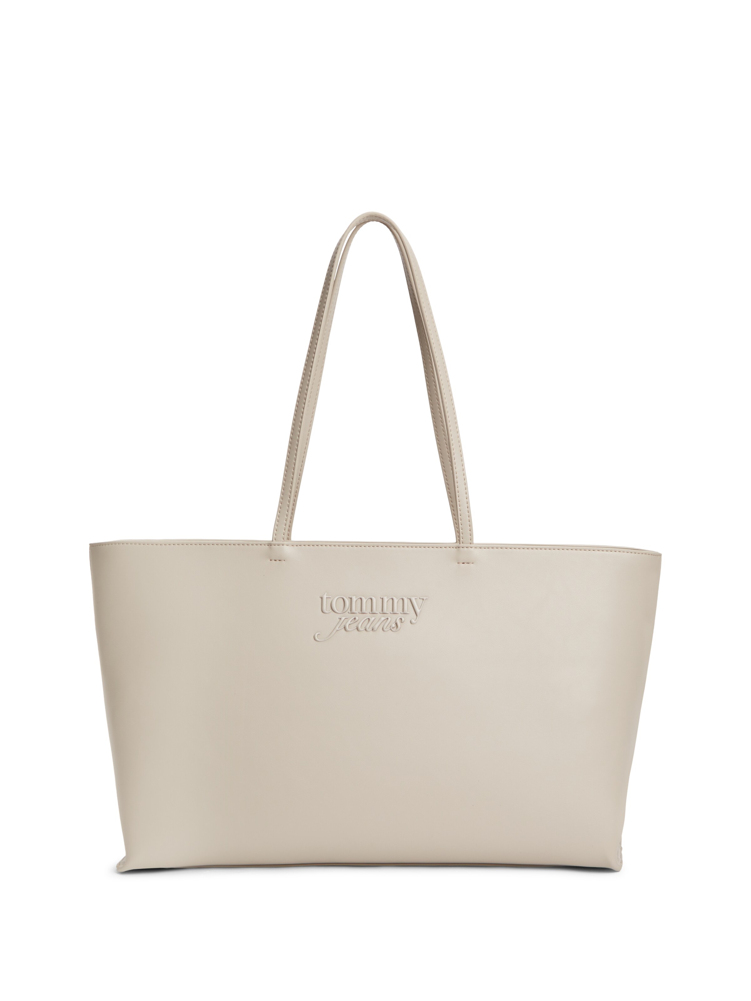 Tommy Jeans Shopper 'MUST' in Beige: Vorderseite
