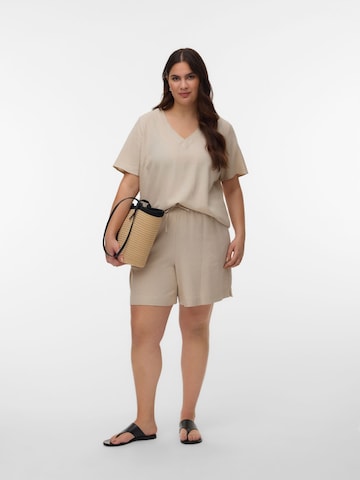 Vero Moda Curve Overdel i sølv: forside