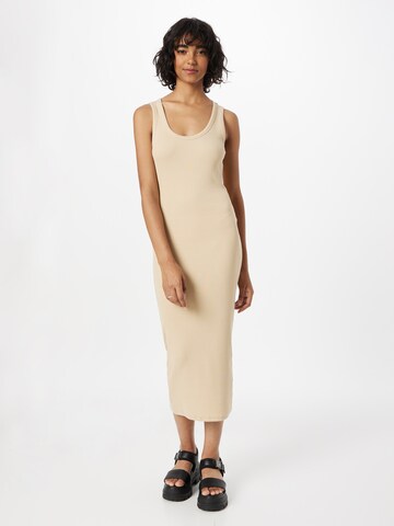 Monki Kleid in Beige: predná strana