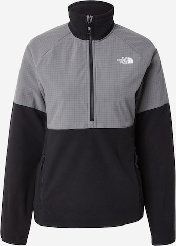 THE NORTH FACE Toiminnallinen fleecetakki 'GLACIER' värissä musta: etupuoli