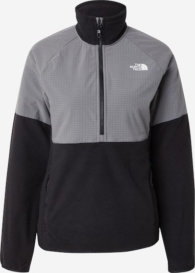 THE NORTH FACE Toiminnallinen fleecetakki 'GLACIER' värissä harmaa / musta / valkoinen, Tuotenäkymä