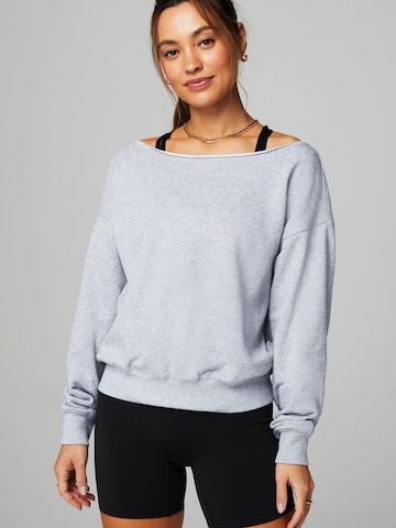 Fabletics Sweater 'Year Round Terry' in Grey: front