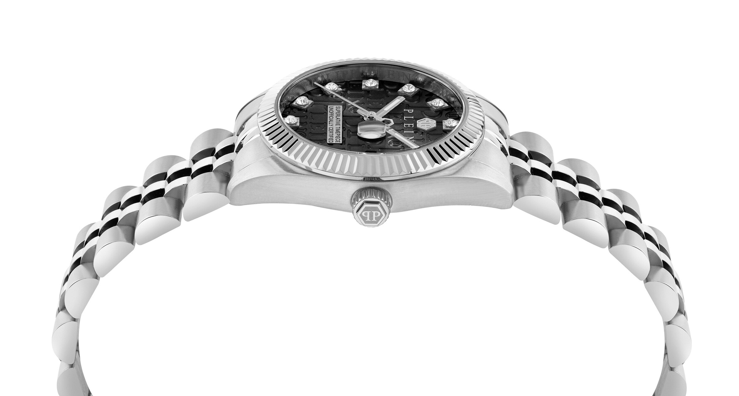 Montre à affichage analogique Philipp Plein Watches en argent