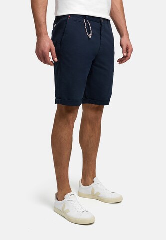 INDICODE JEANS Regular Chino 'Canvo' in Blauw