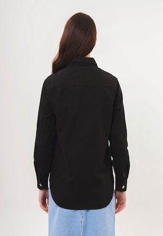 FRESHLIONS Blouse 'Lidia' in Zwart