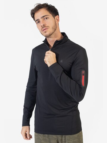 Spyder Performance Shirt in Black: front