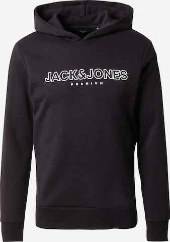 Sweat-shirt 'JASON' JACK & JONES en noir : devant