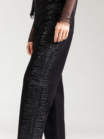Liu Jo Barrel Jeans in Schwarz