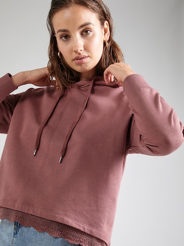 Sweat-shirt 'Charleen' ABOUT YOU en rose