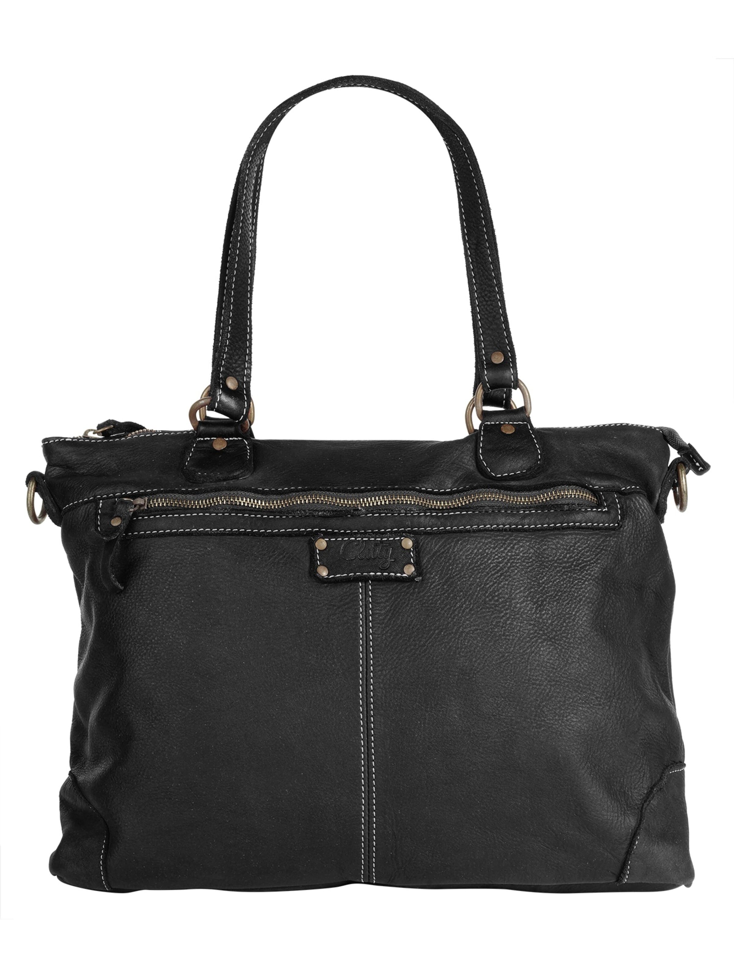 Cluty - Bolso de hombro en negro