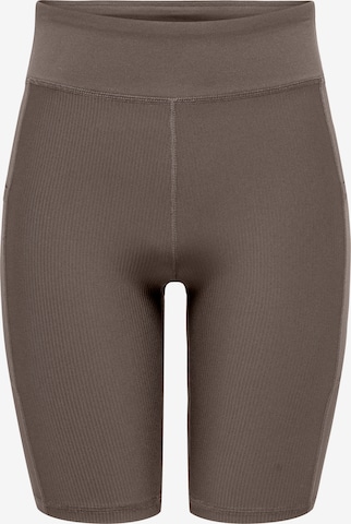 ONLY PLAY - Skinny Pantalón deportivo 'New Jana' en marrón: frente