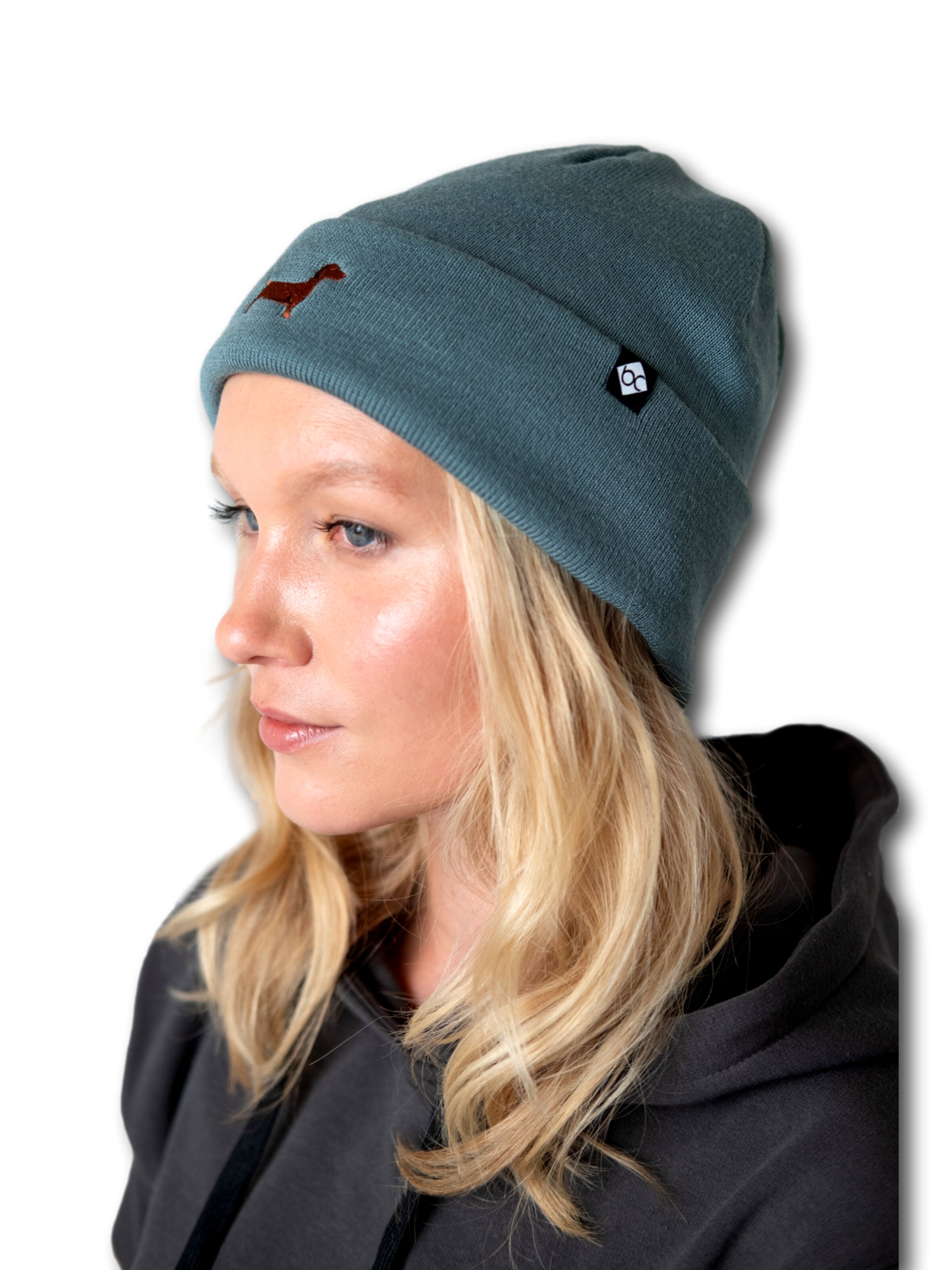 Bavarian Caps Beanie 'Bavarian Dackel' in Green