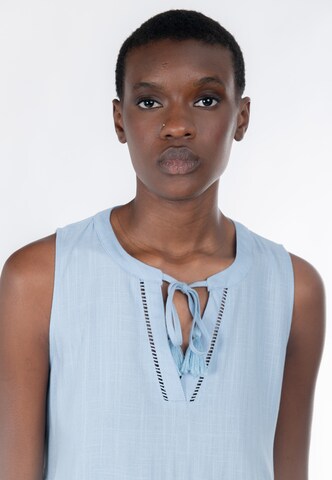 Influencer - Vestido en azul