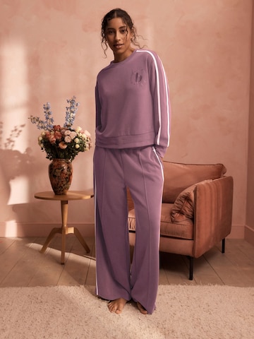 Wide leg Pantaloni de la B by Ted Baker pe roz
