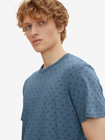 TOM TAILOR T-Shirt in Blau