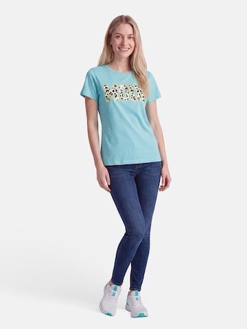 salzhaut Shirt 'Steenje - Moin' in Blauw: voorkant