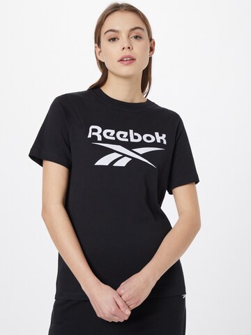 Reebok - Camisa em preto: frente