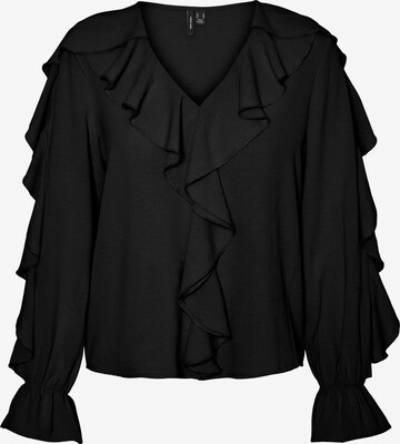 VERO MODA Blouse 'ALVA' in Black: front