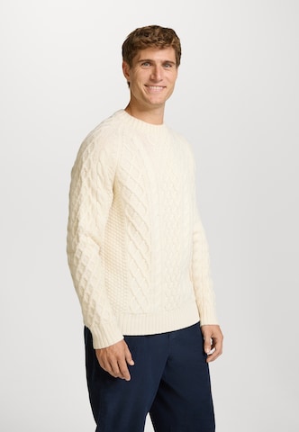 Kronstadt Pullover 'Ward' in Weiß