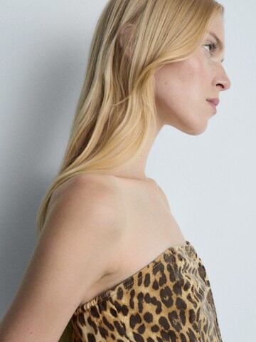 MANGO Top 'LEO' in Braun