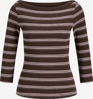 T-shirt 'JXFIFI' JJXX en marron : devant
