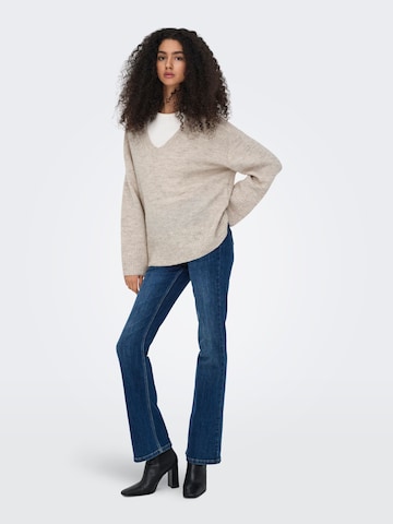 Pull-over 'MARINA' JDY en beige