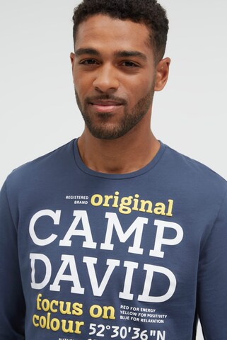 CAMP DAVID Shirt in Blue