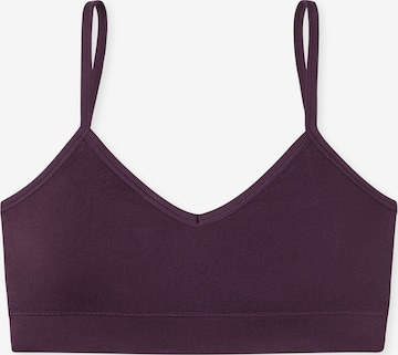 SCHIESSER Bustier Bustier ' Seamless Matt ' in Lila: predná strana