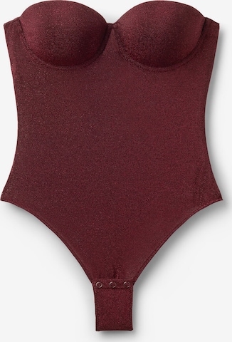 INTIMISSIMI Body 'GIADA SHIMMERING PASSION' in Rot: Vorderseite