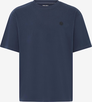 BLEND - Camisa ' BHBamo ' em azul: frente