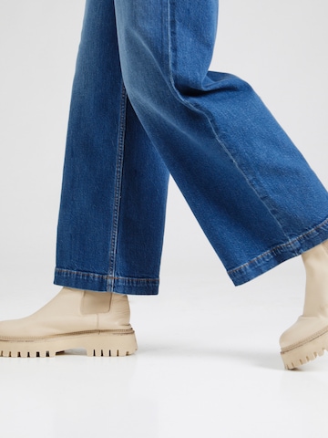 WHITE STUFF Wide leg Jeans in Blauw