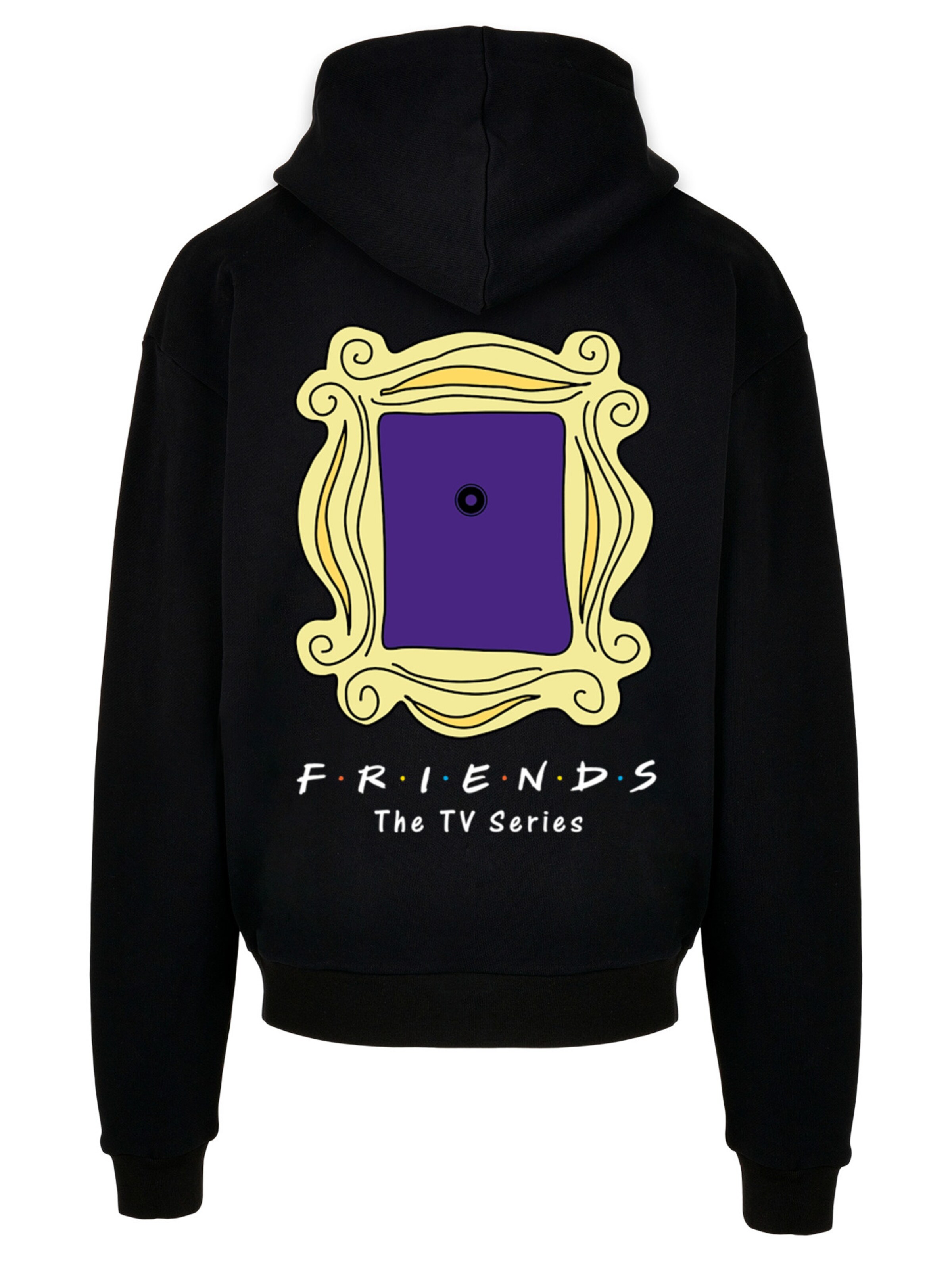 Sweat-shirt F4NT4STIC en noir : devant