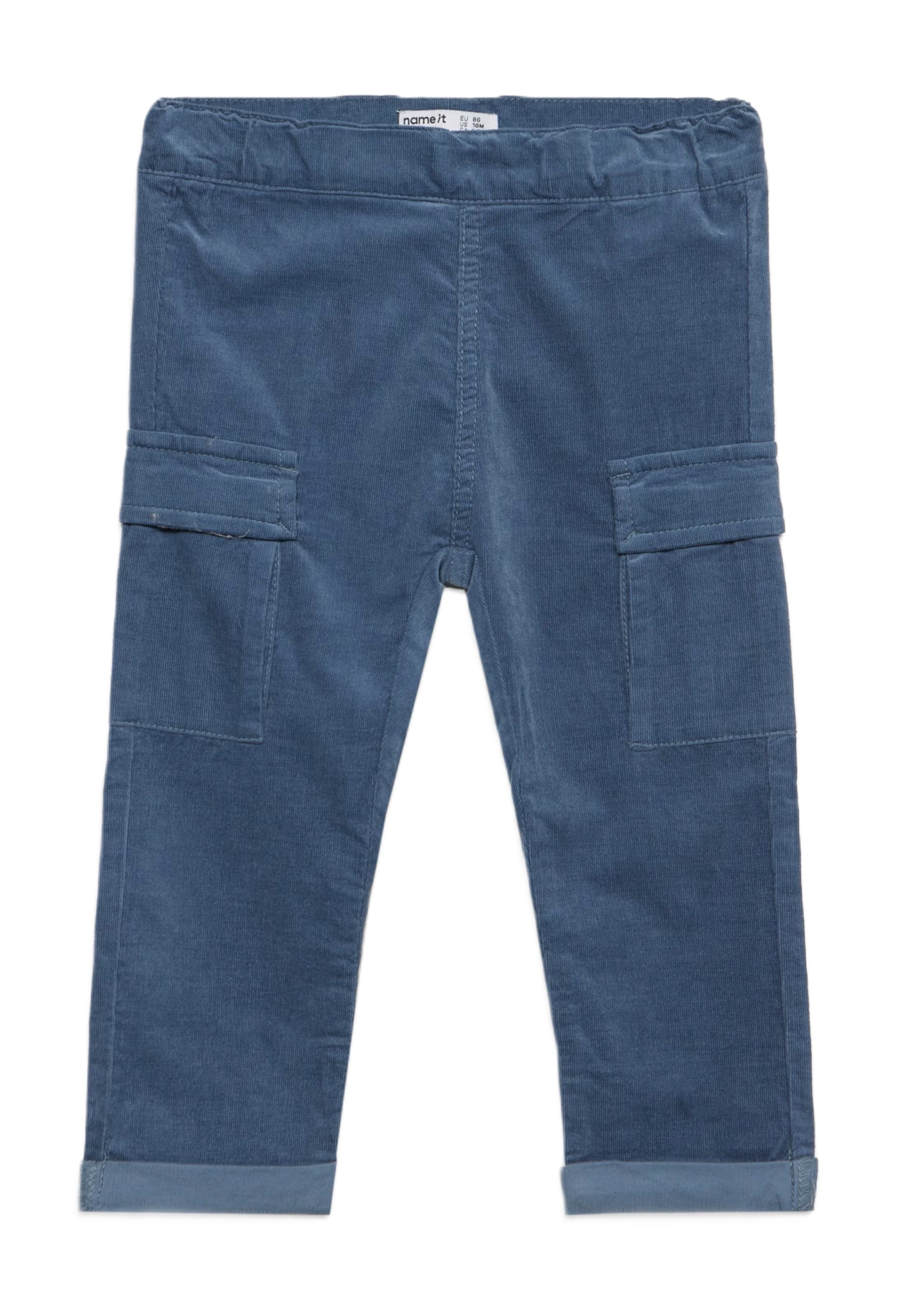 NAME IT Tapered Pants 'NBMBEN' in Blue: front